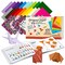 100 Origami Paper Kit - Set Includes - 100 Sheets 20 Basic Colors 6x6 - Double Sided - Origami Book 25 Easy Colored Projects | Kids Crafts - Christmas Gifts for Boys 8-12